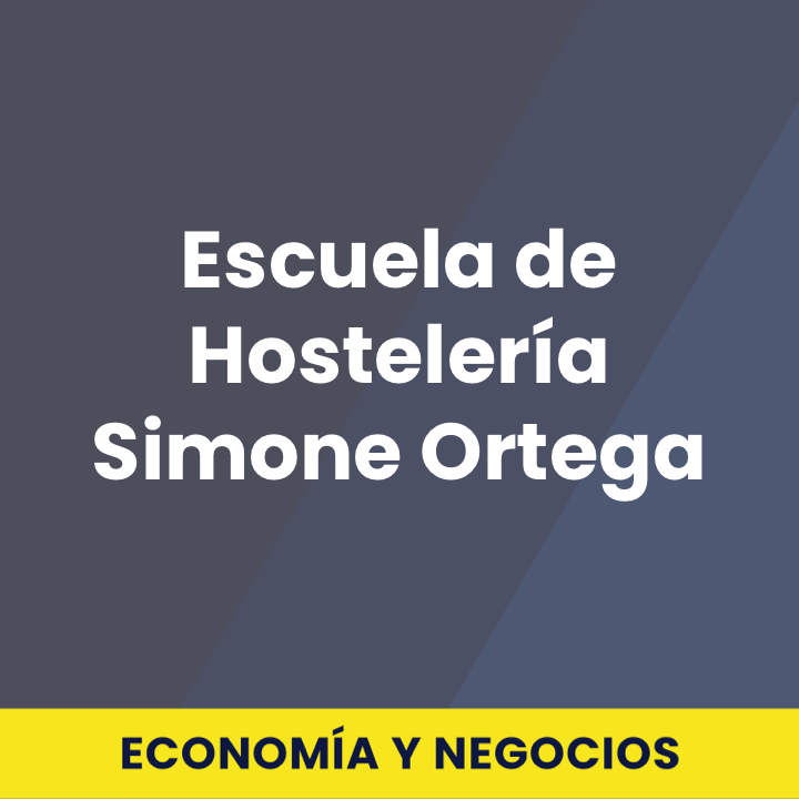 Escuela de Hostelería Simone Ortega