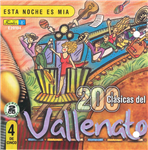 Carátula de: 200 Clásicos del vallenato disc 4 de 5