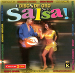 Carátula de: El disco de oro de la salsa