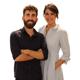 Aitor <strong>Albizua</strong> y Marina <strong>Fernández</strong>