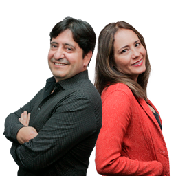 Aleyda Salcedo y Vicente Moros