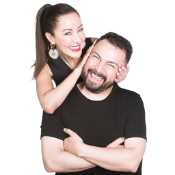 Andrés López y Flavia Dos Santos