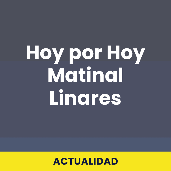 Hoy por Hoy Matinal Linares