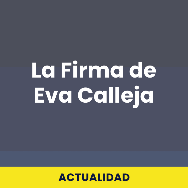 La Firma de Eva Calleja